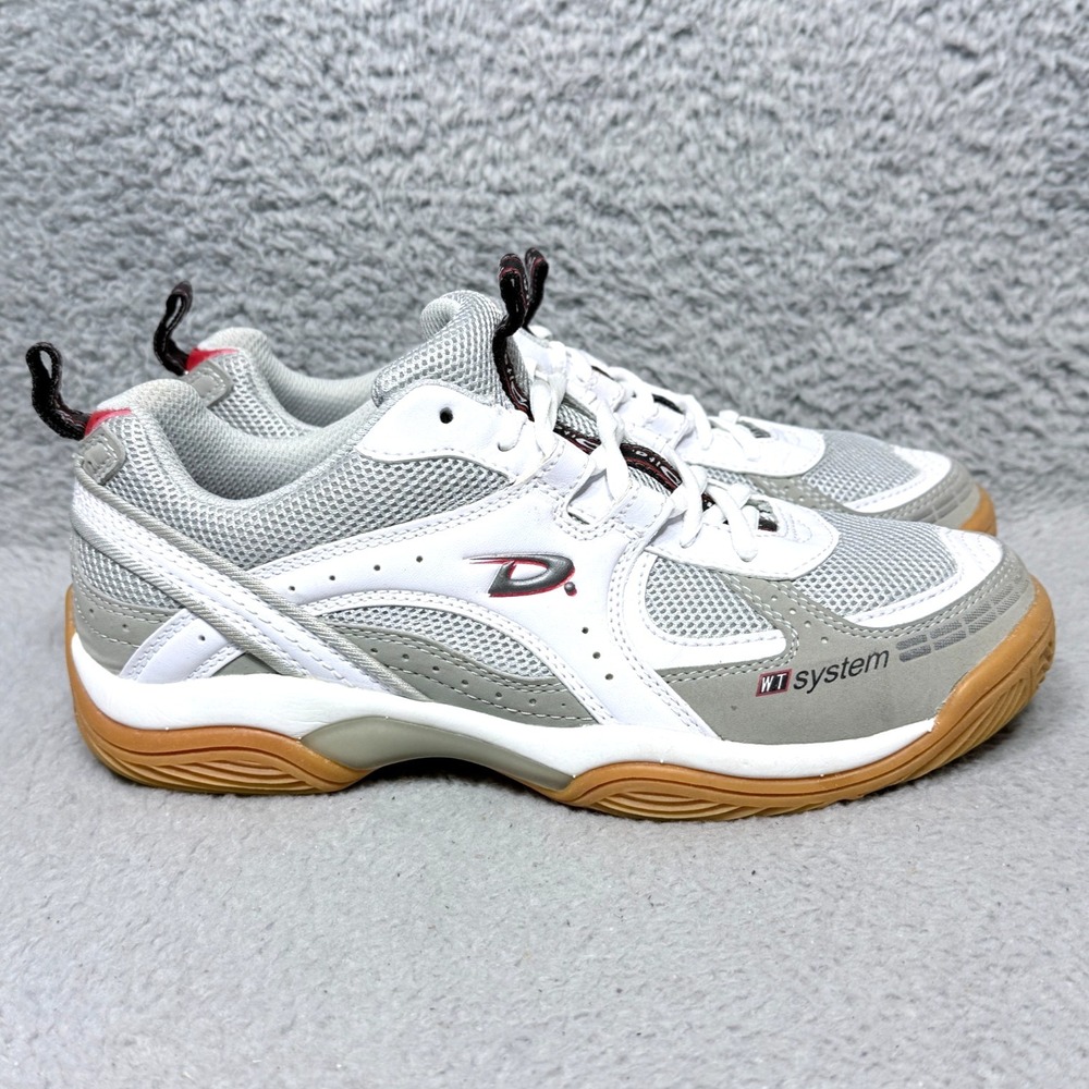 Dita WT System Womens Size 8.5 Indoor Court Shoes Sneakers Gray‎ White